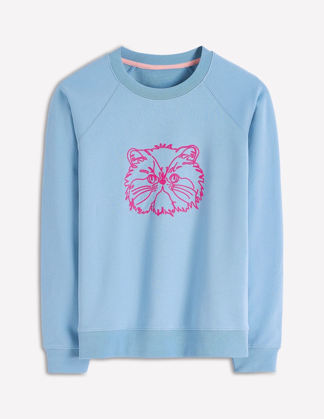 Rosa Embroidered Sweatshirt-Grumpy Cat #4