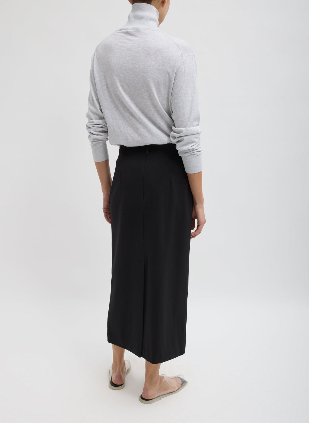 Compact Ultra Stretch Knit Pencil Skirt #8