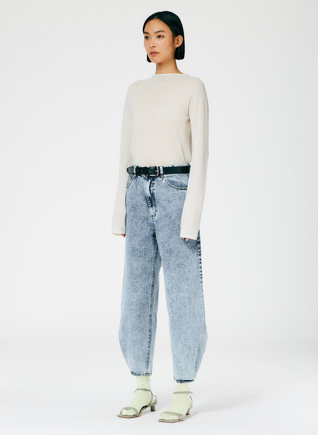 Acid Wash Denim High Waisted Quinn Jean #3