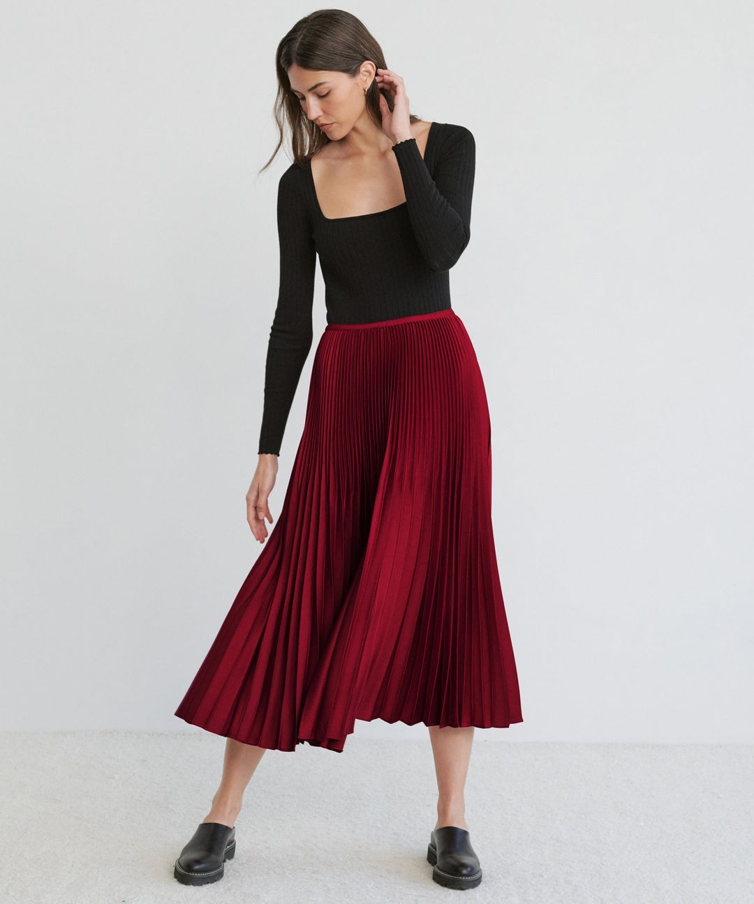 Pleated Skirt