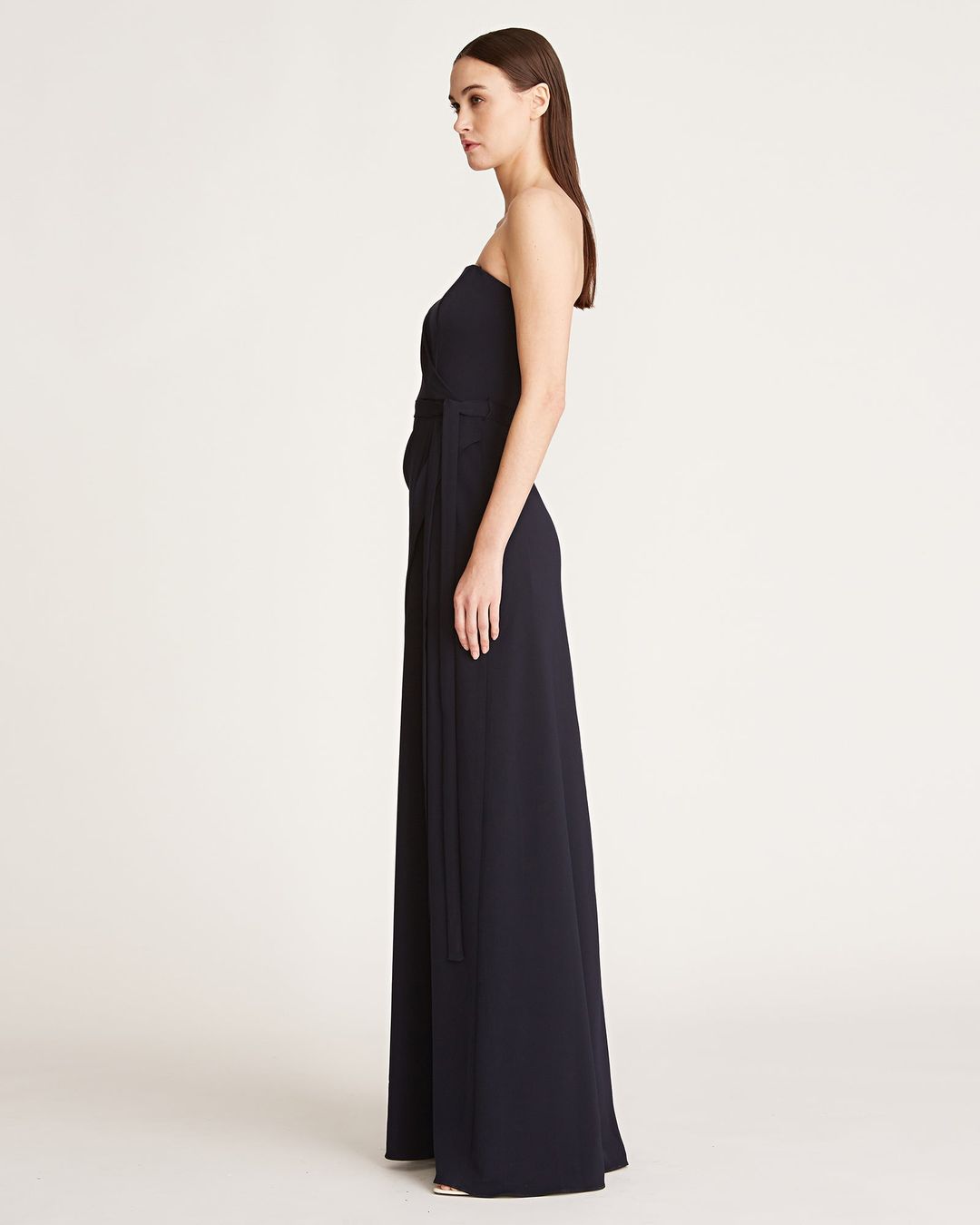 Ami Side Drape Gown #3