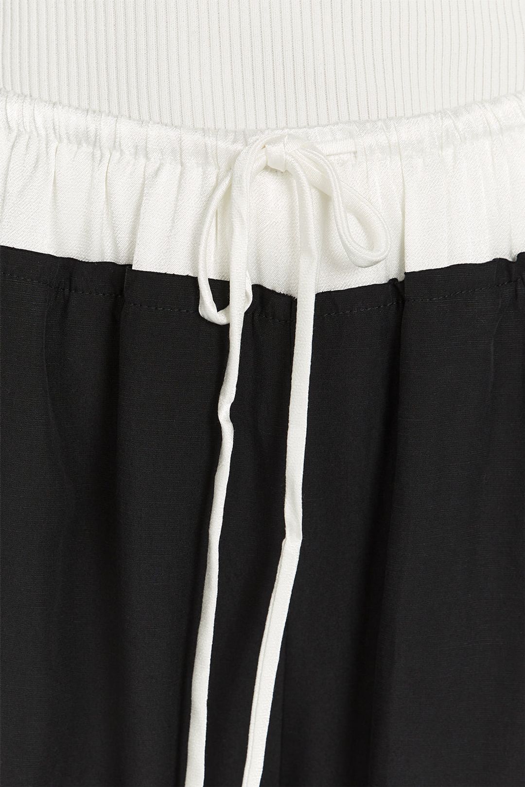 HARVEY BLACK SPLICED PANT #6