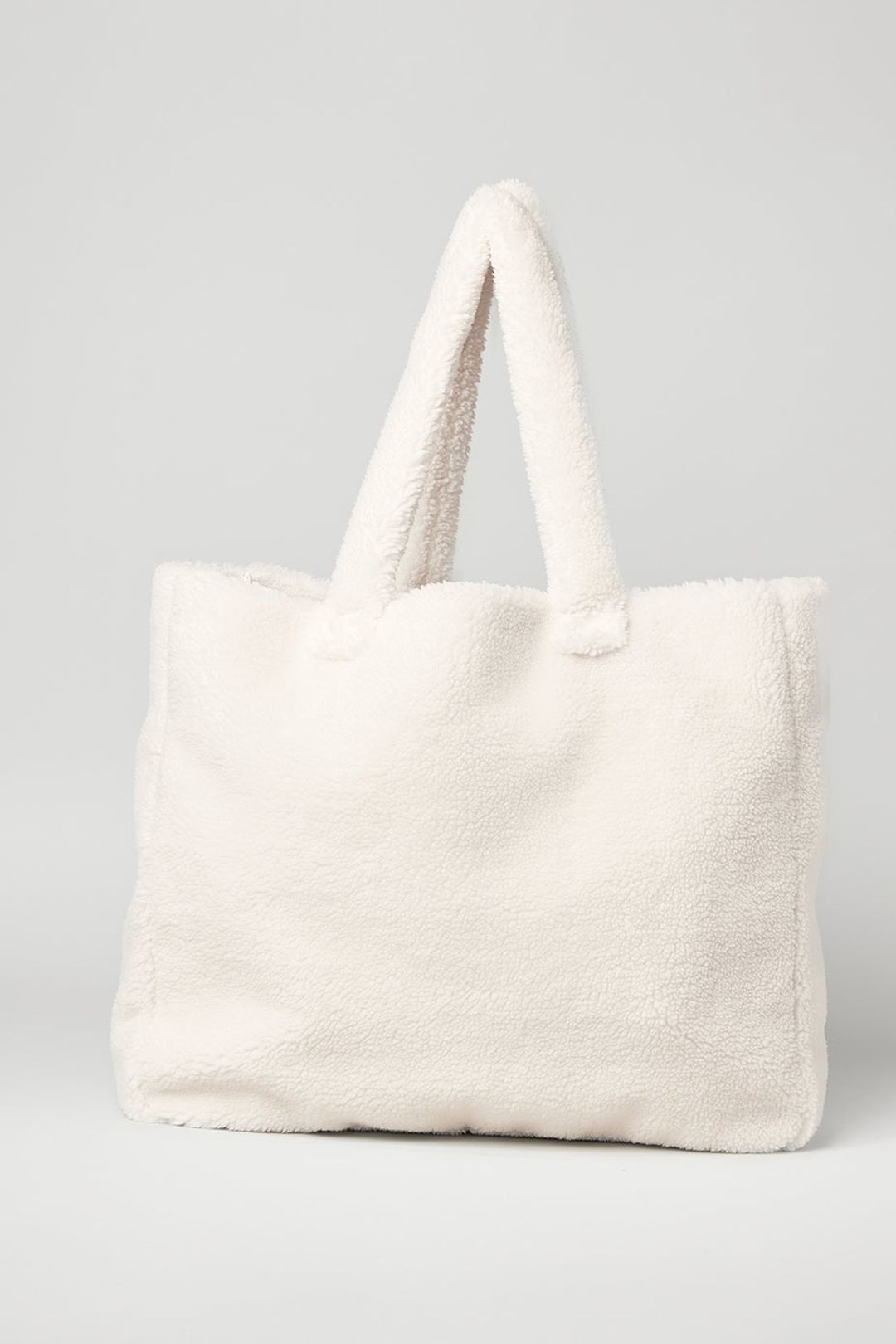 Foxy Sherpa Tote - Ivory
