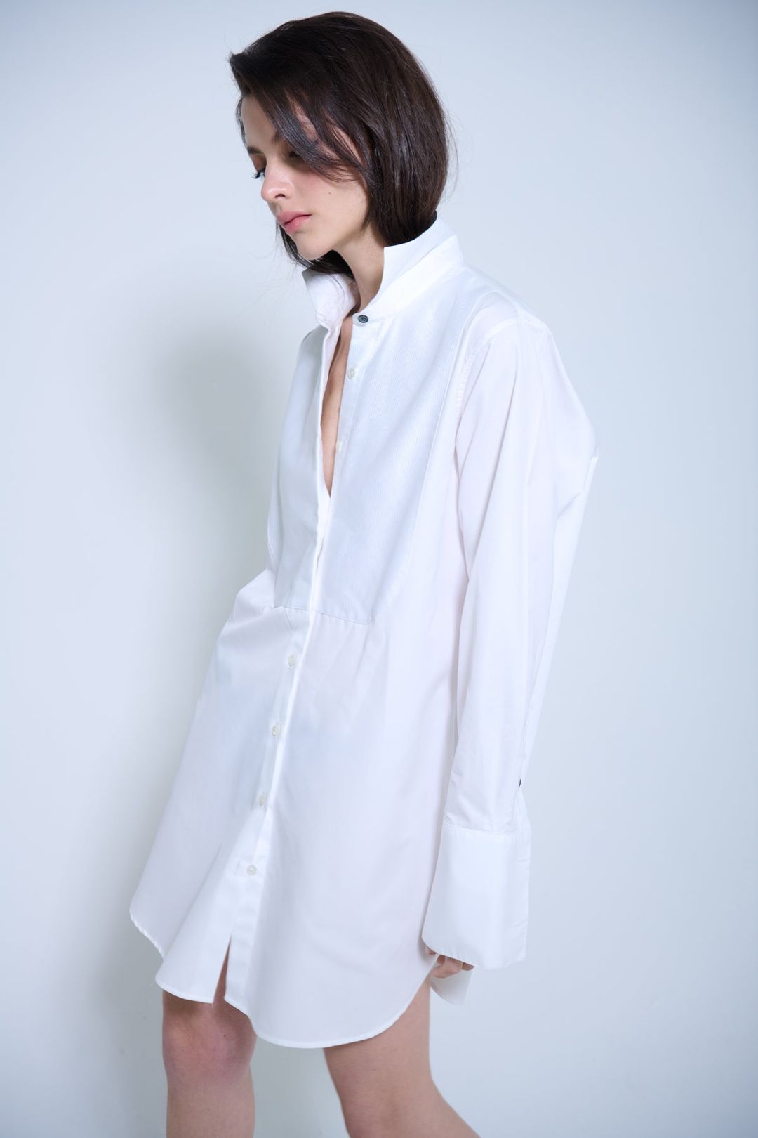 TUXEDO SHIRTDRESS #6