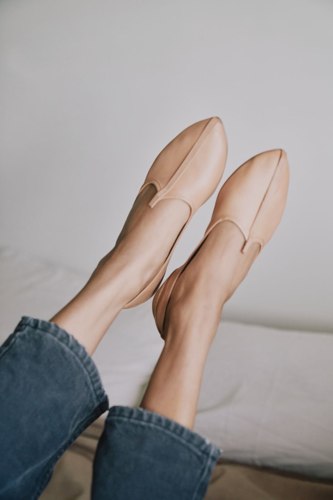 The Jutti Slipper in Bare #11