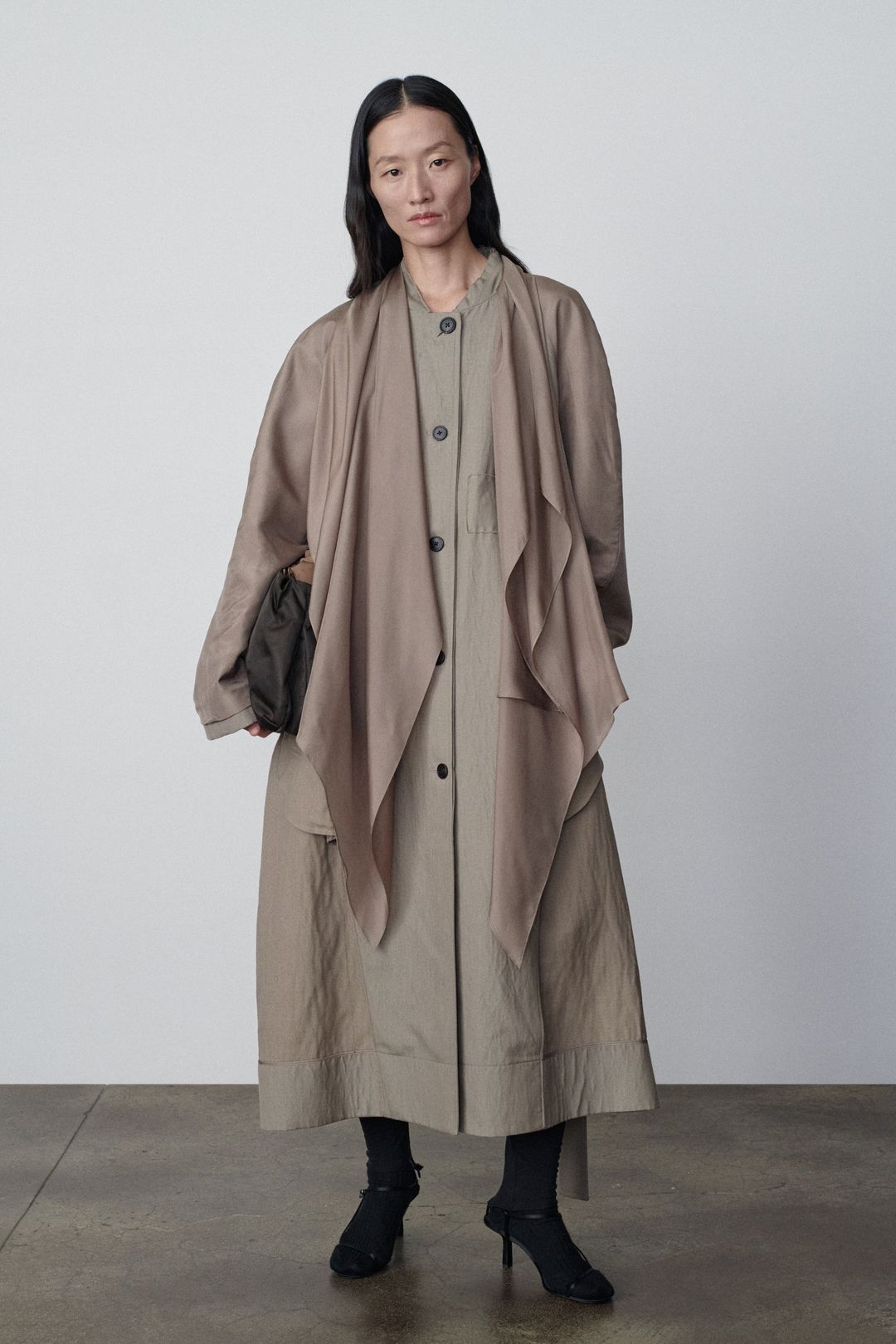 Evia Coat in Silk #3