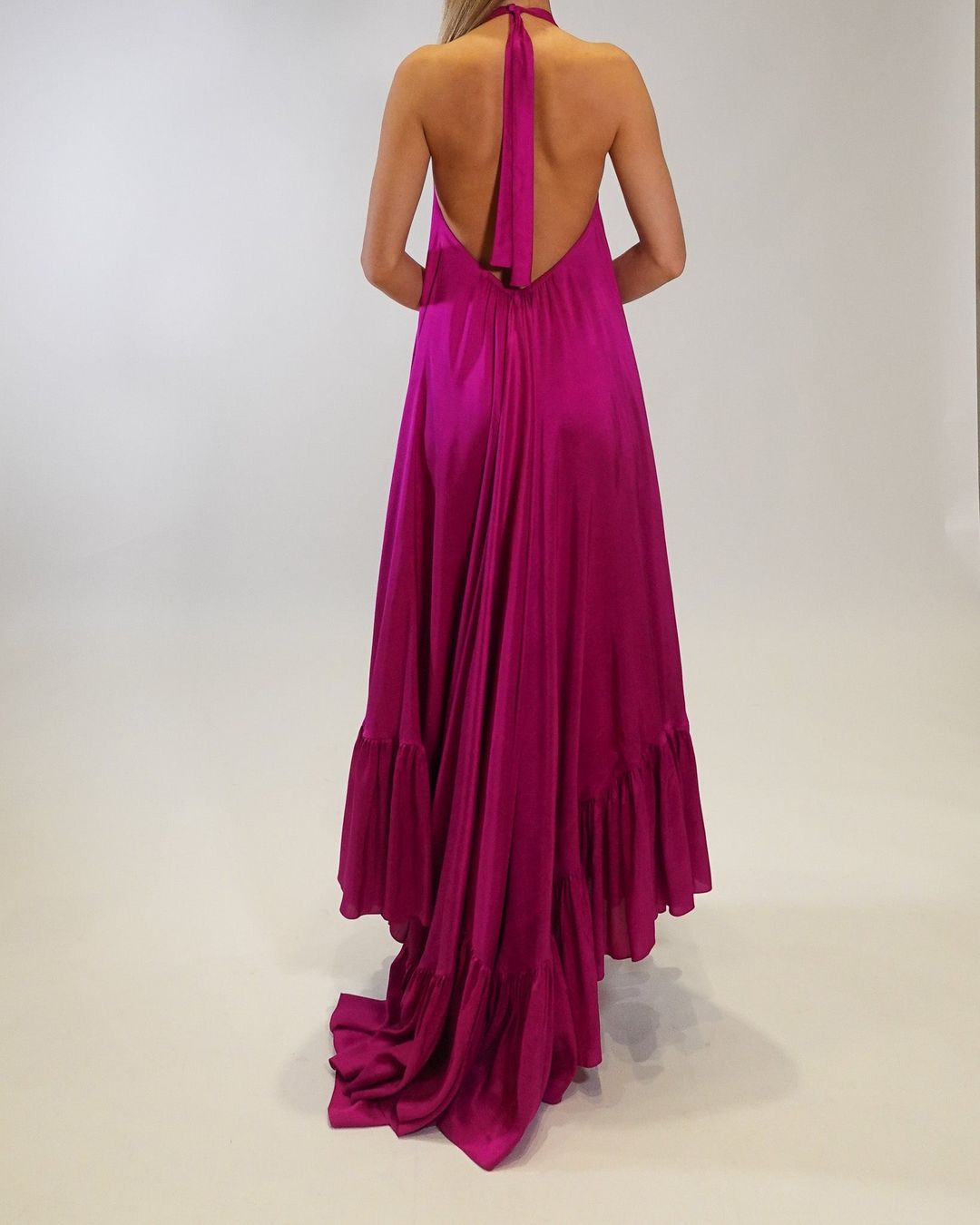 Sadie Raw Silk Gown #27