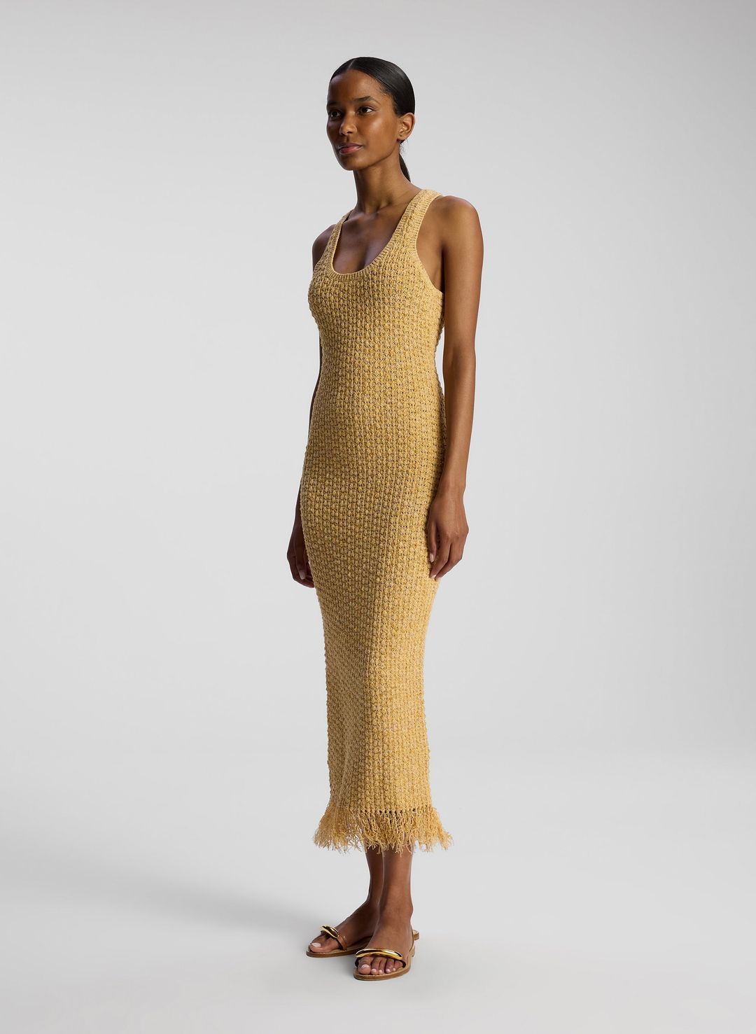Clementine Bouclé Knit Midi Dress #4