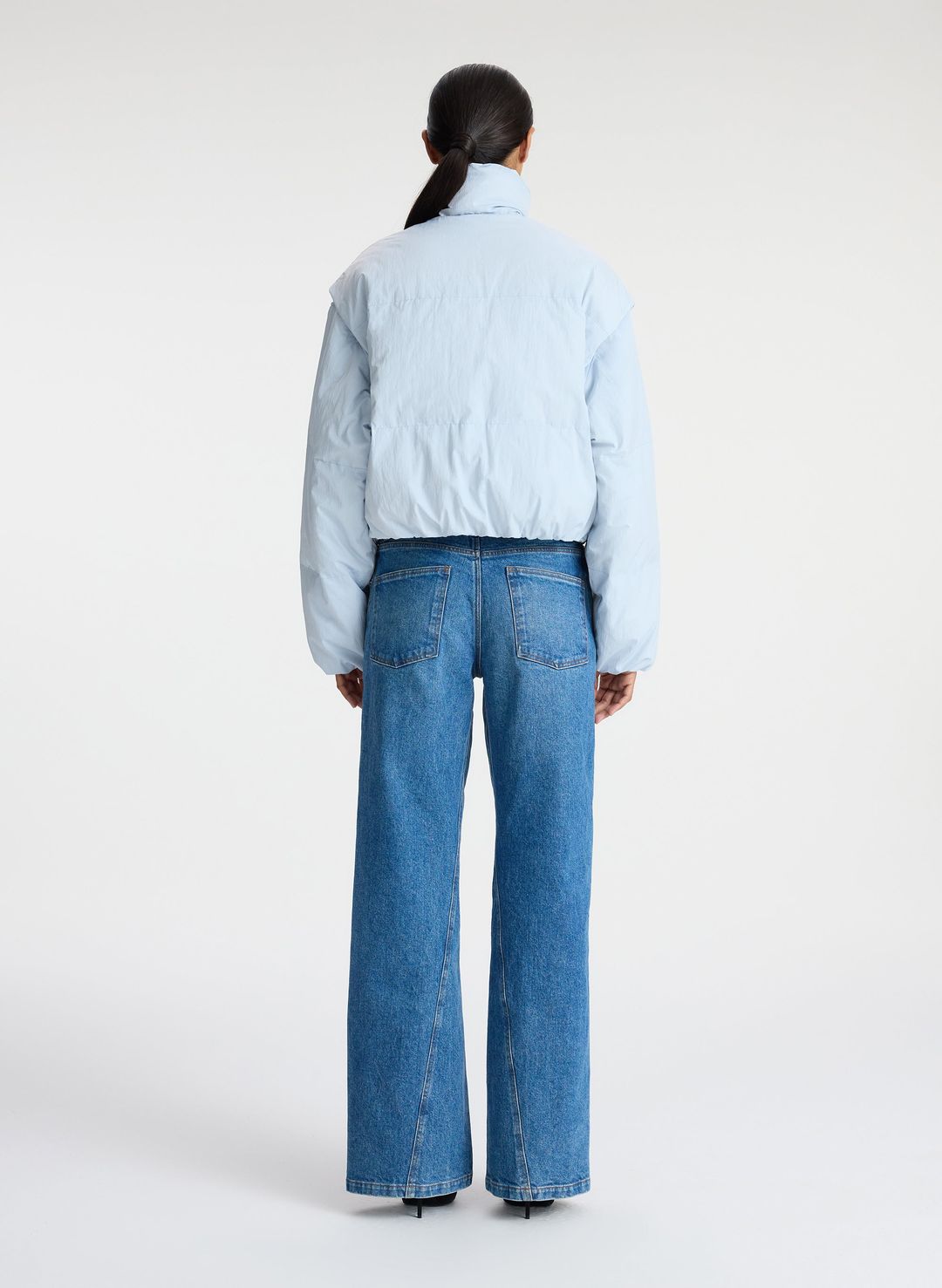 Tristan Convertible Quilted Nylon Jacket #6