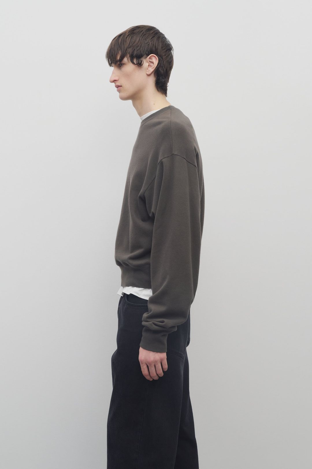 Saston Sweatshirt in Cotton and Cashmere #4