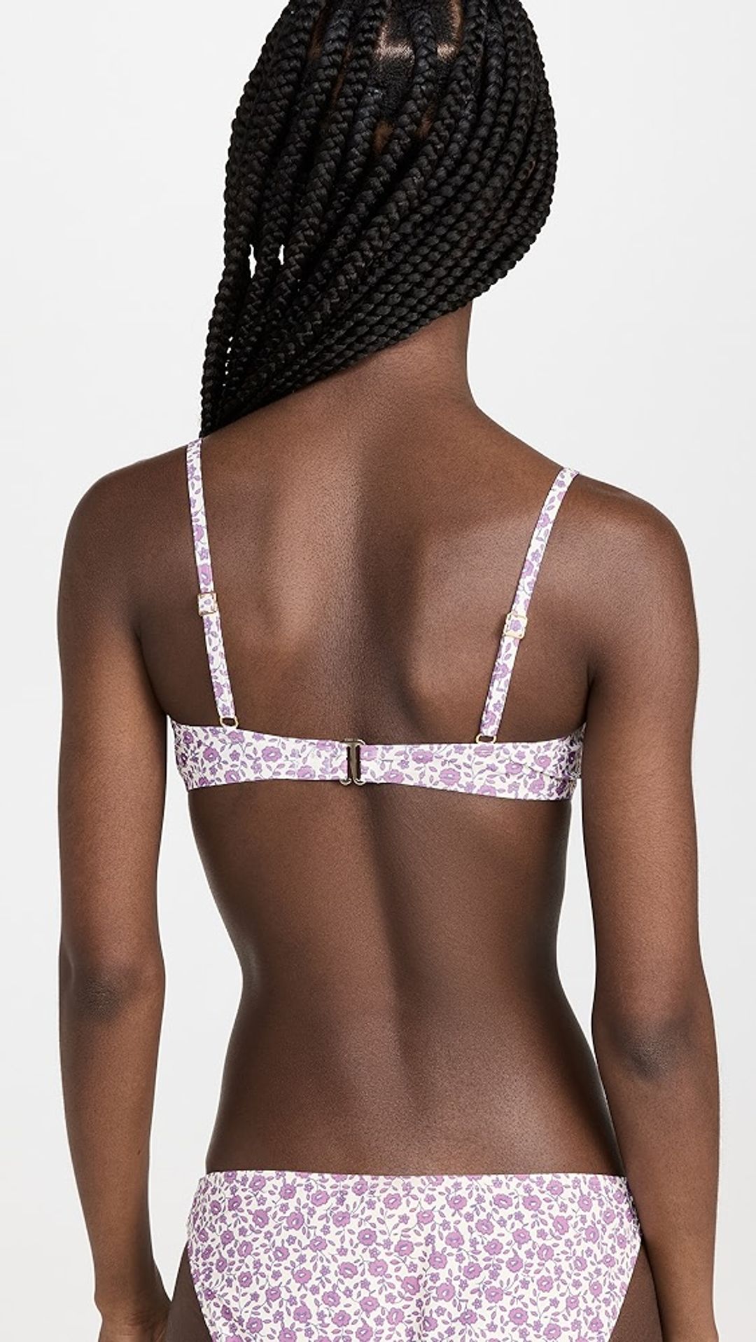 Printed underwired bikini top #2