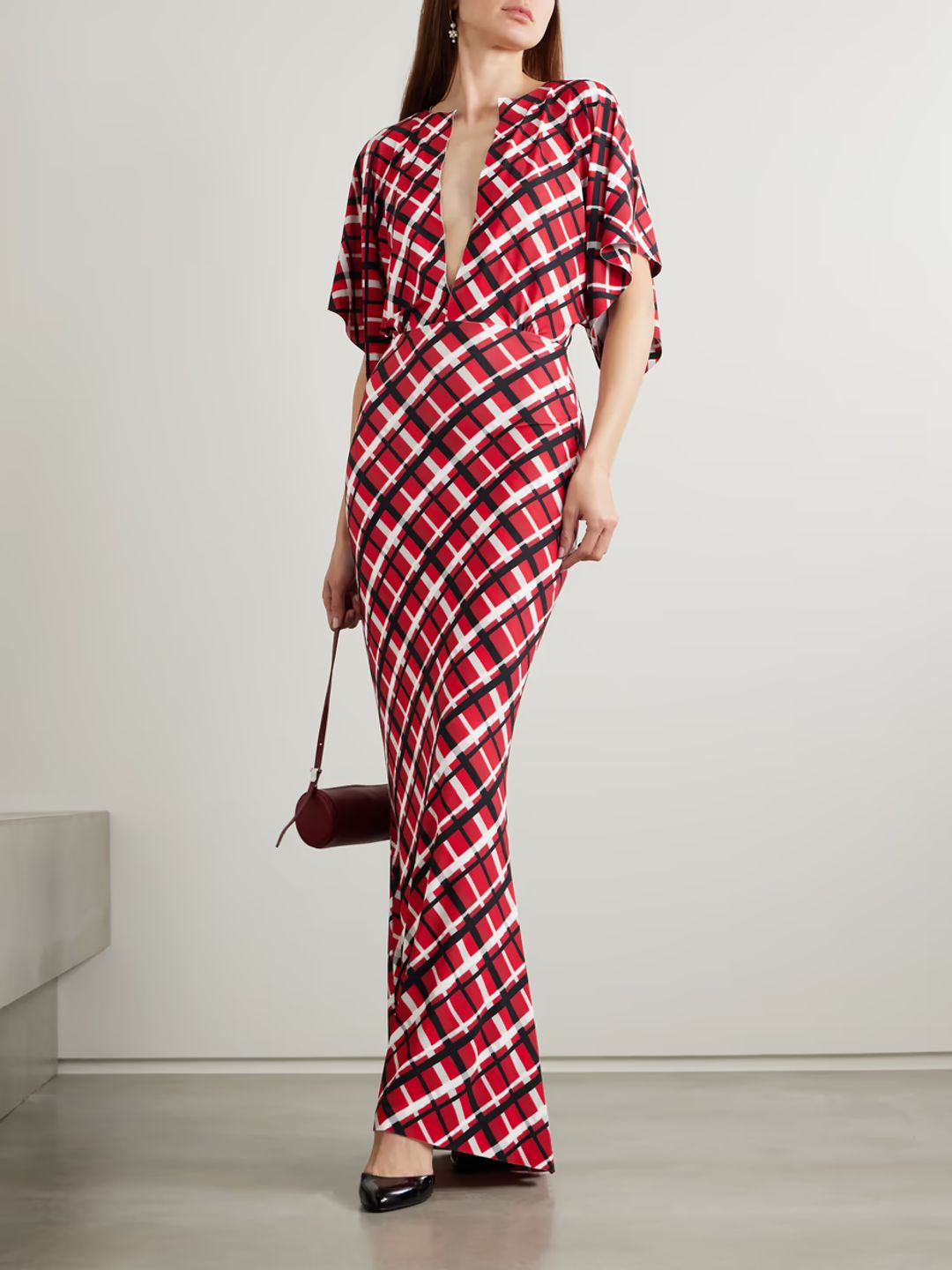 Obie stretch-jersey maxi dress #2