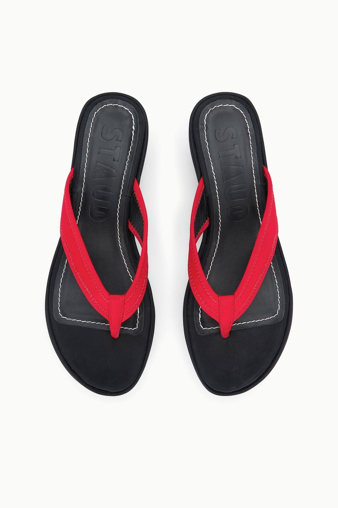REMY THONG WEDGE | BLACK RED #5