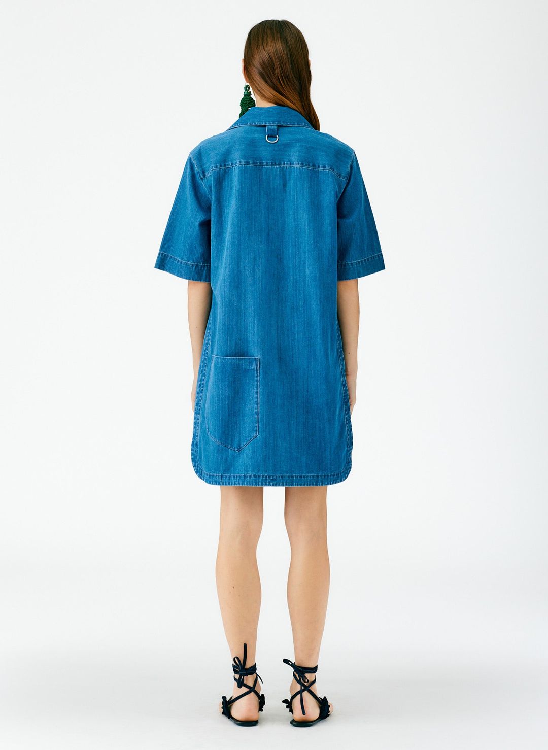 Summer Denim Camp Dress #4