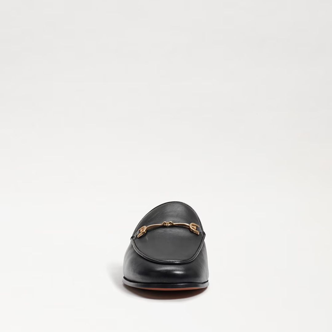 Linnie Bit Mule In Black Leather #6