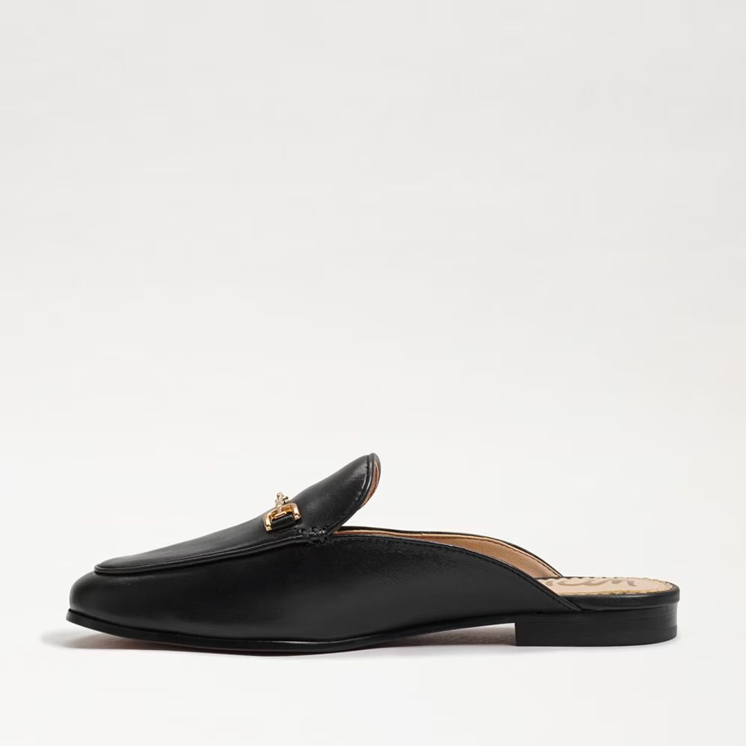 Linnie Bit Mule In Black Leather #5