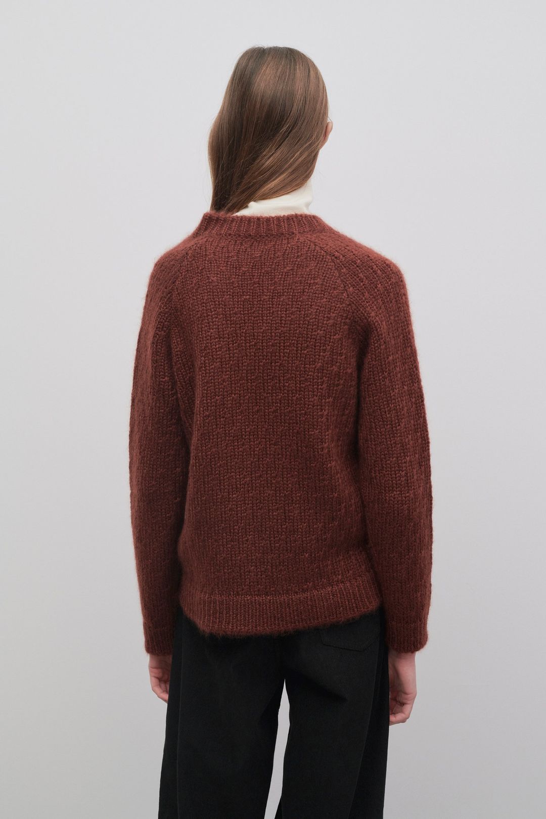 Finley Sweater in Mohair and Silk #5