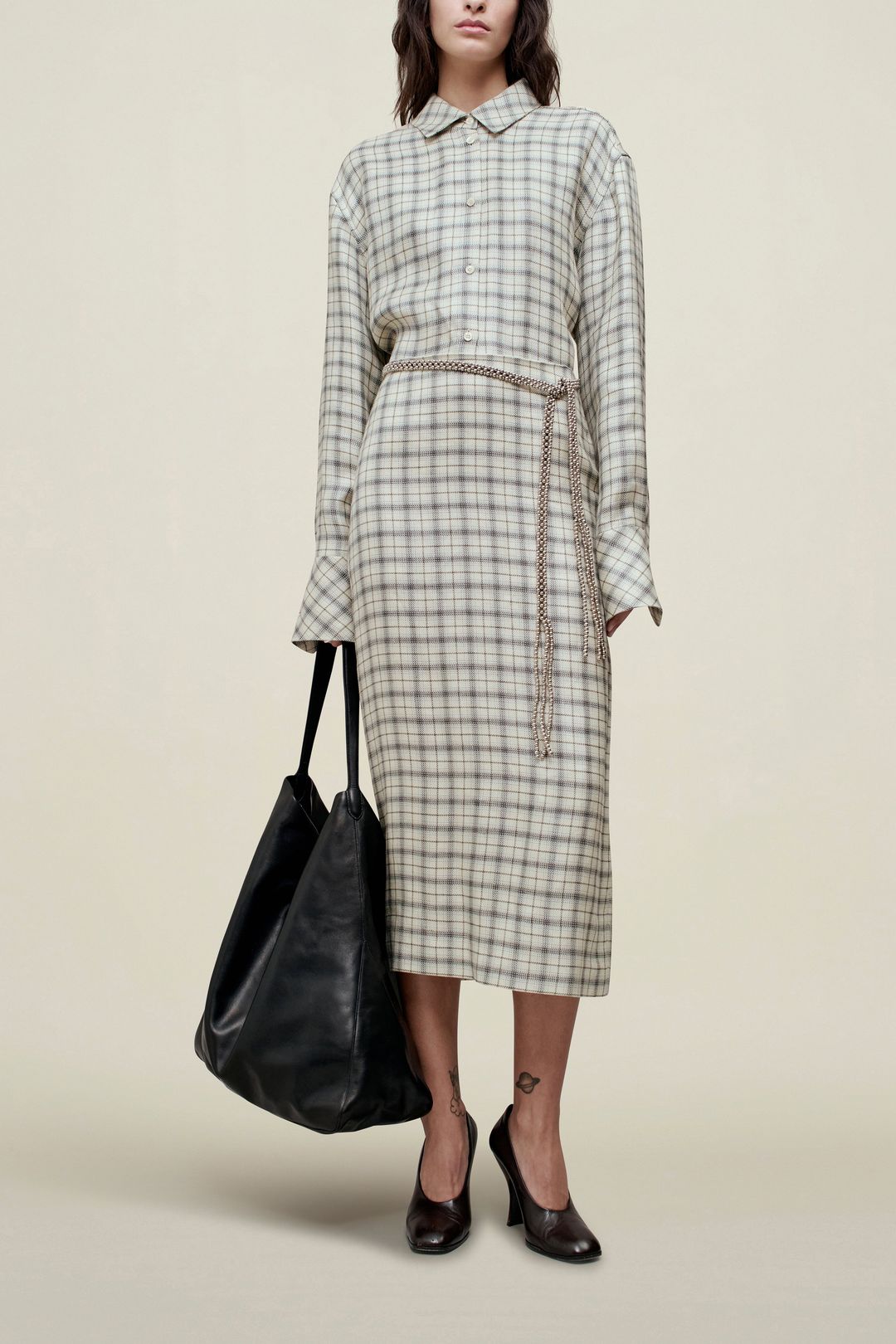 Emilee Pencil Skirt in Linen Viscose