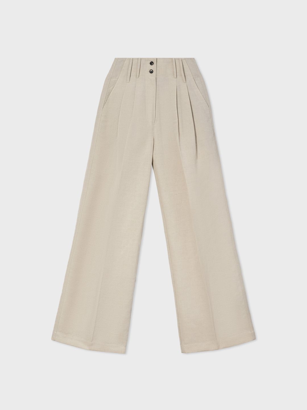 Casual Trouser in Linen - Clay #5