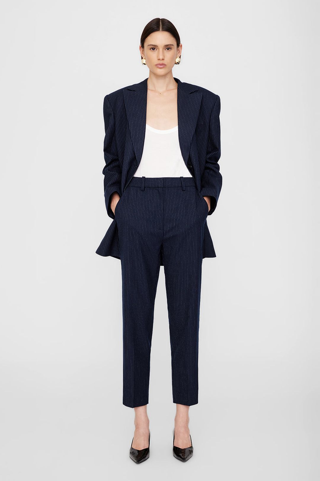 Declan Blazer - Navy Pinstripe #6