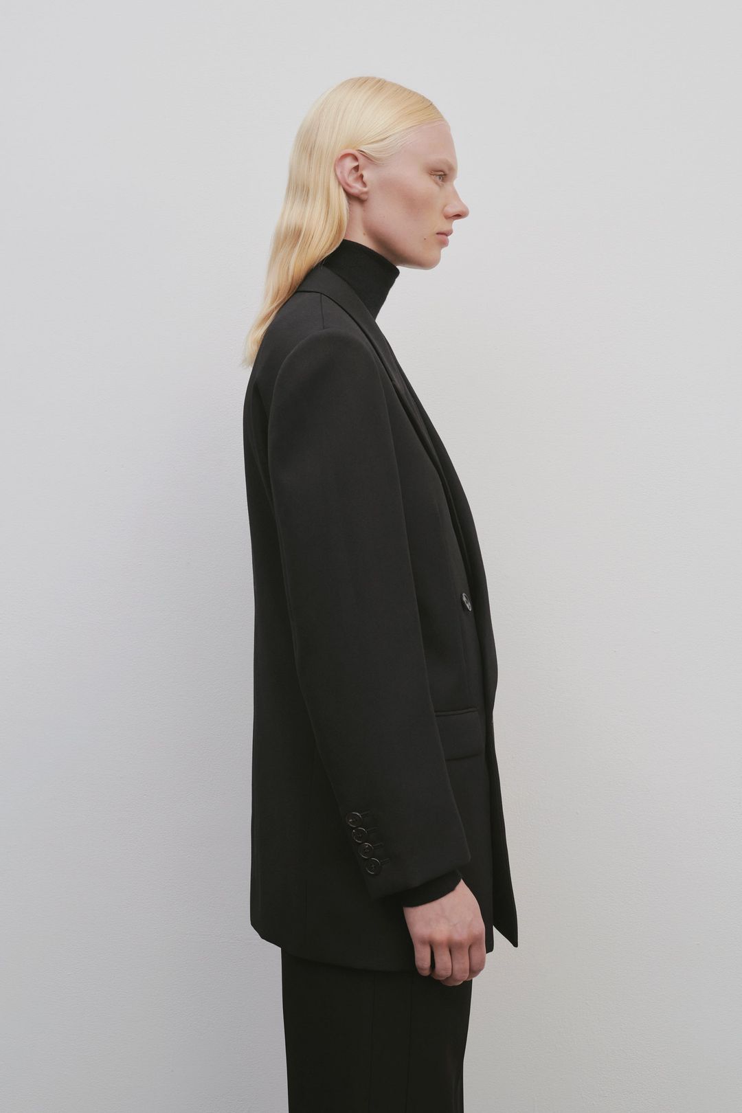 Myriam Jacket in Virgin Wool and Silk #4