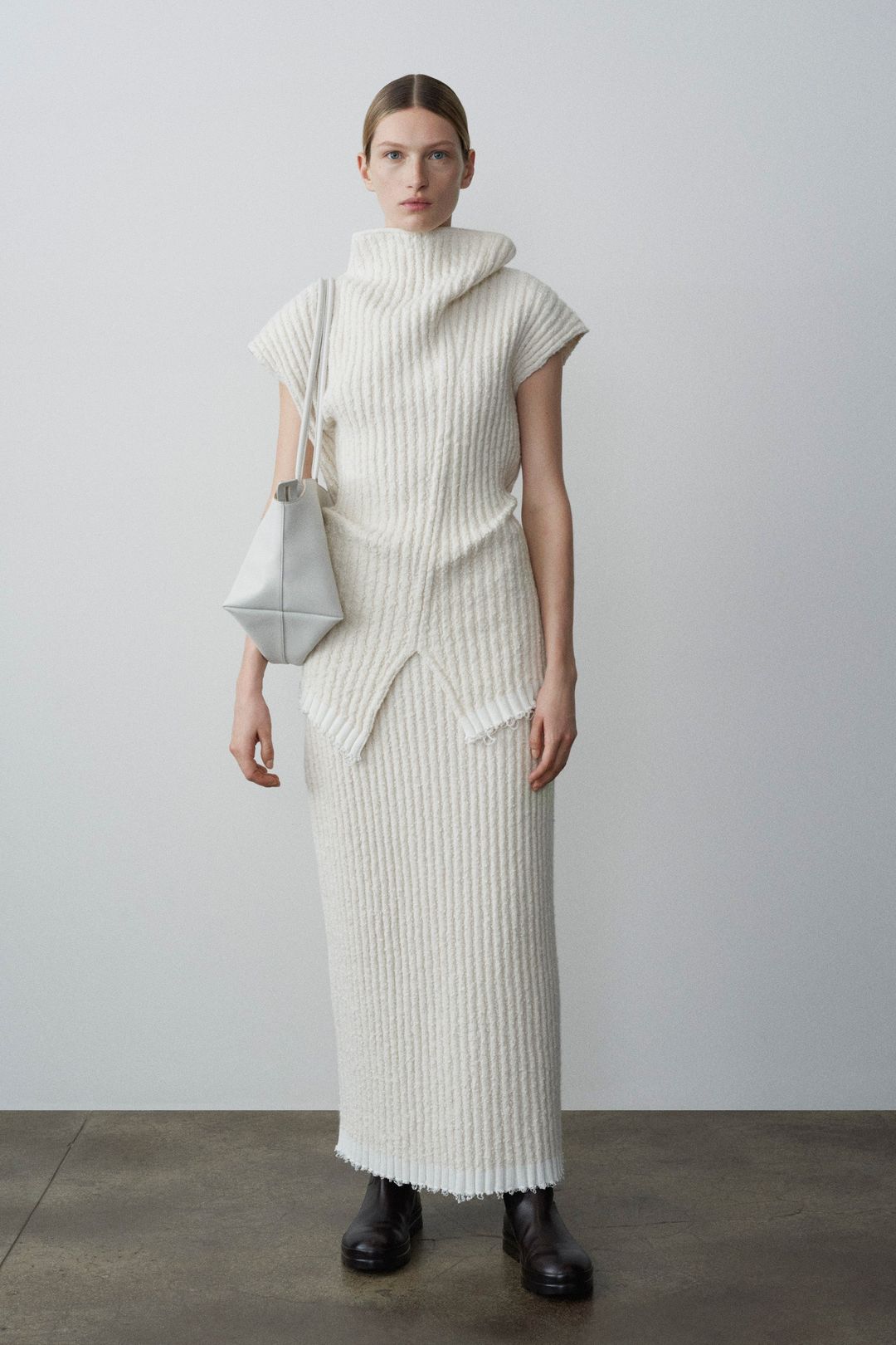 Damiano Top in Cotton and Cashmere #3