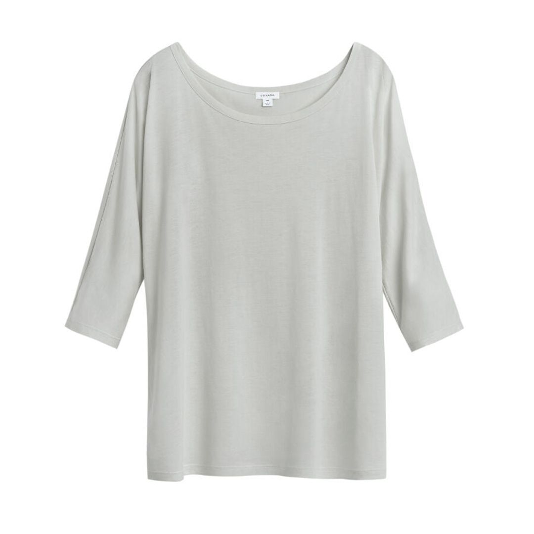 Organic Pima Drape-Back Top #11