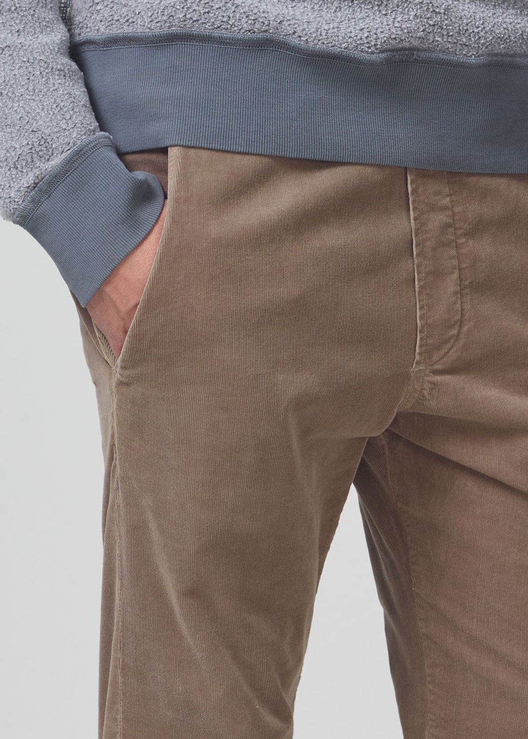 Delon Easy Pant Corduroy in Kalamata #4