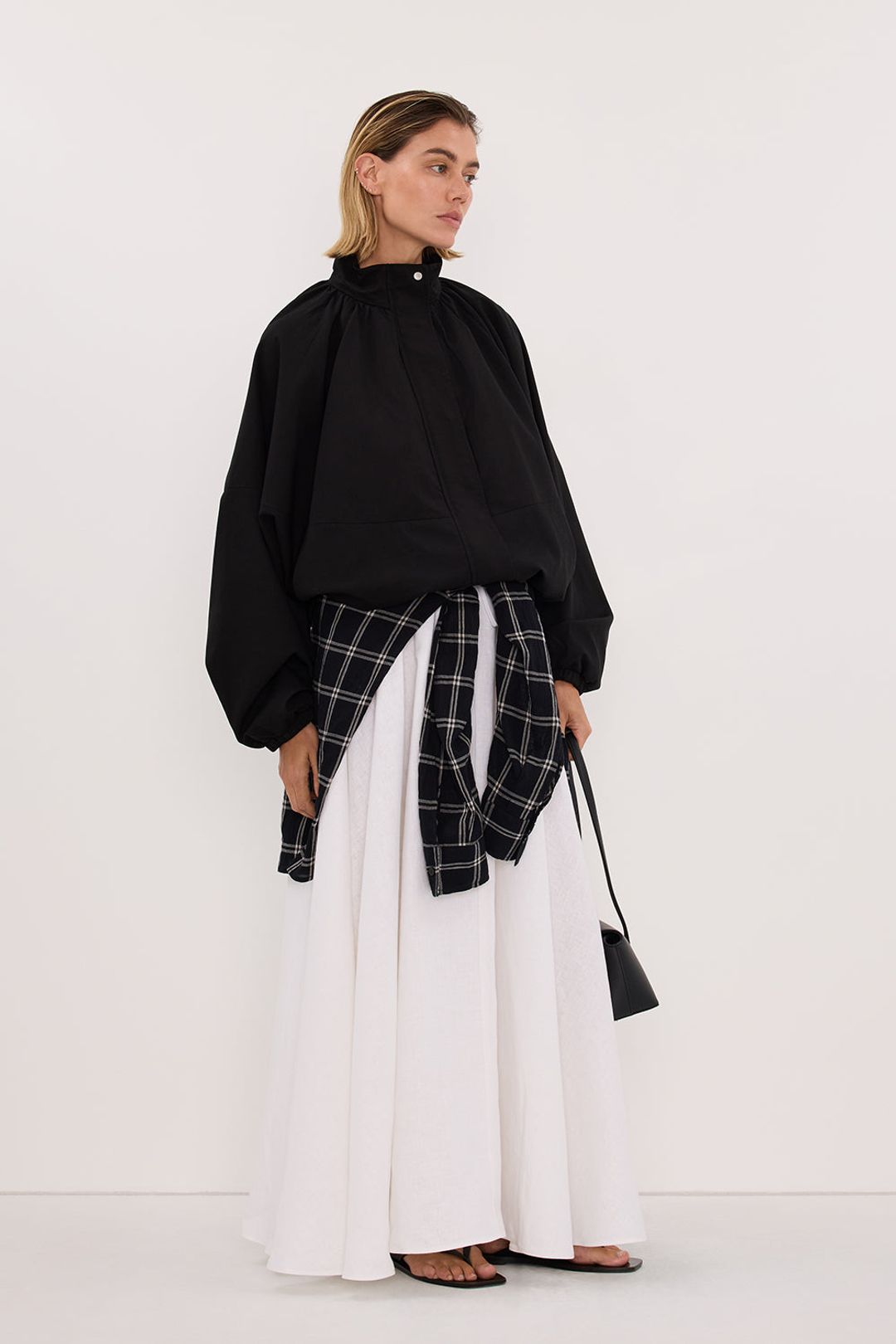 OAKLEE BLACK BATWING LIGHTWEIGHT JACKET #3