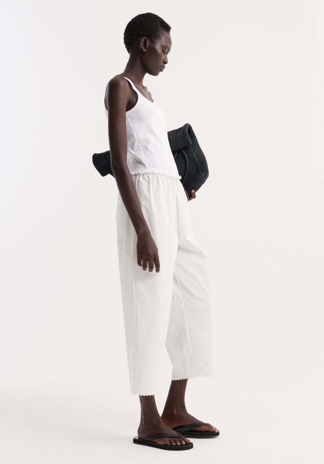 Pointelle tank | off white #4