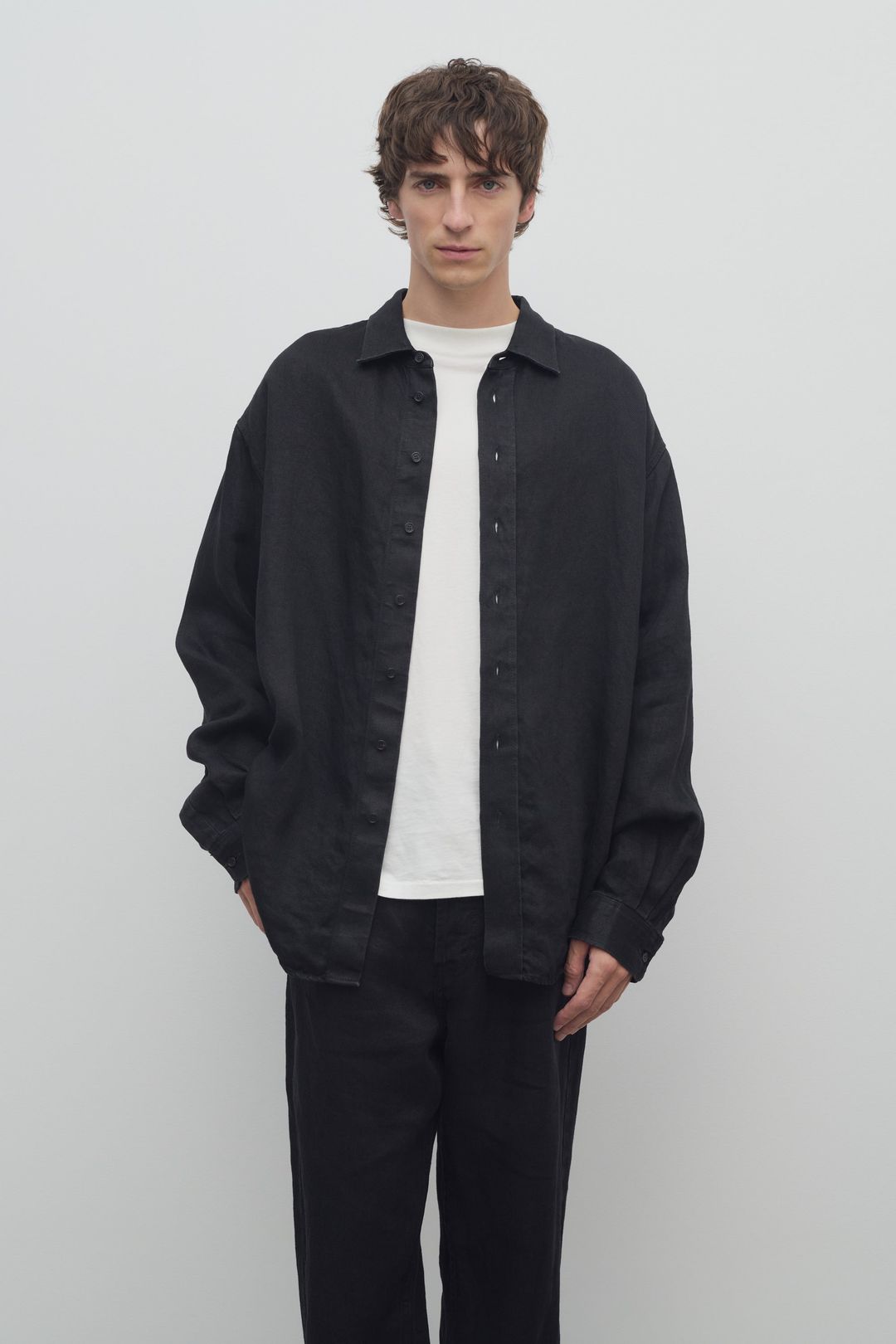 Penn Shirt in Linen #3