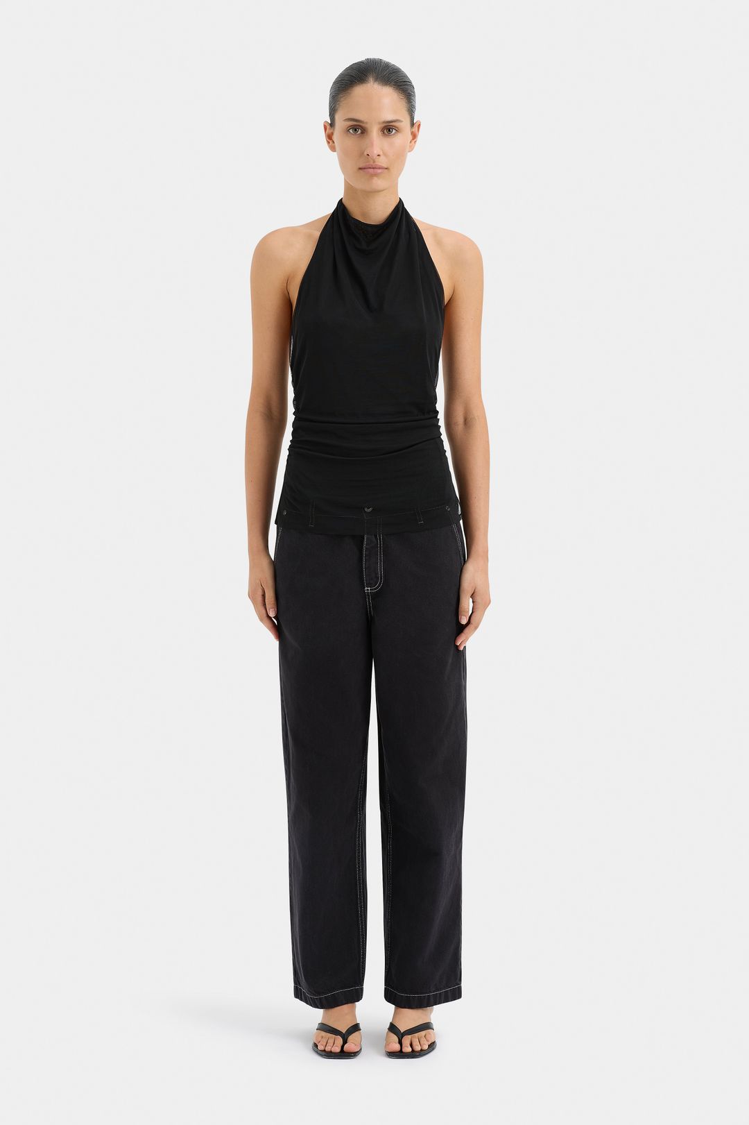 Jacques Mesh Halter Top #7