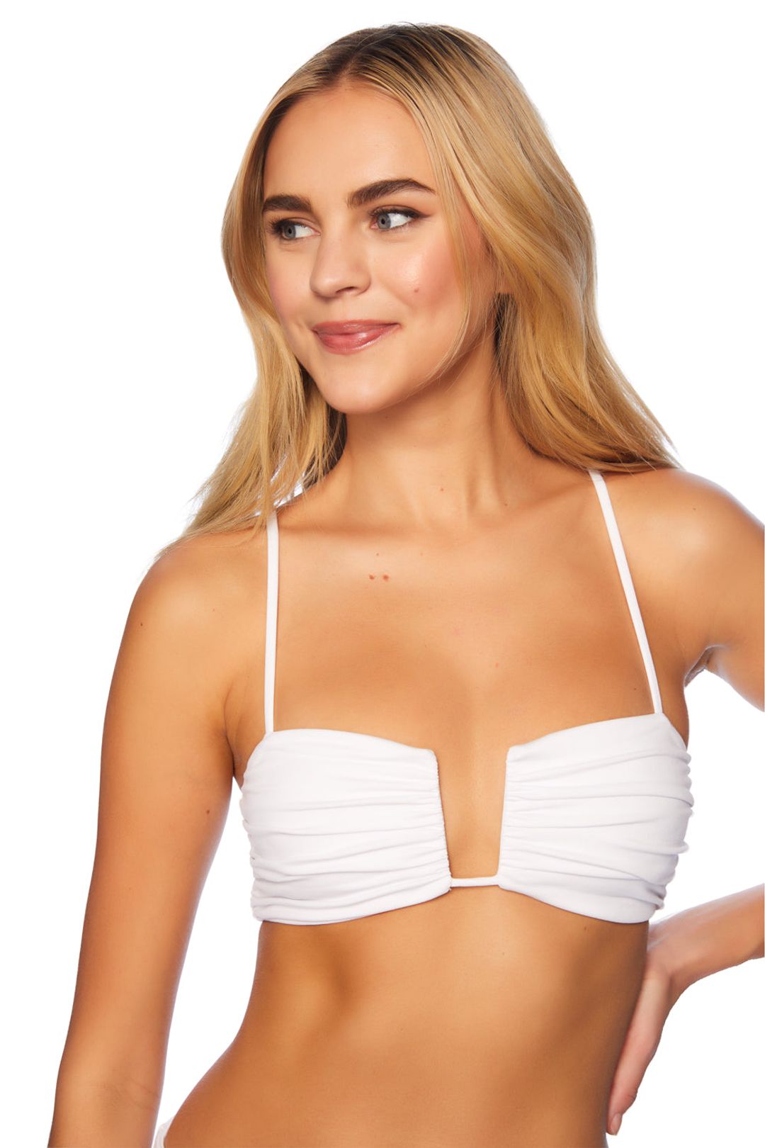 wire gathered bikini top #5