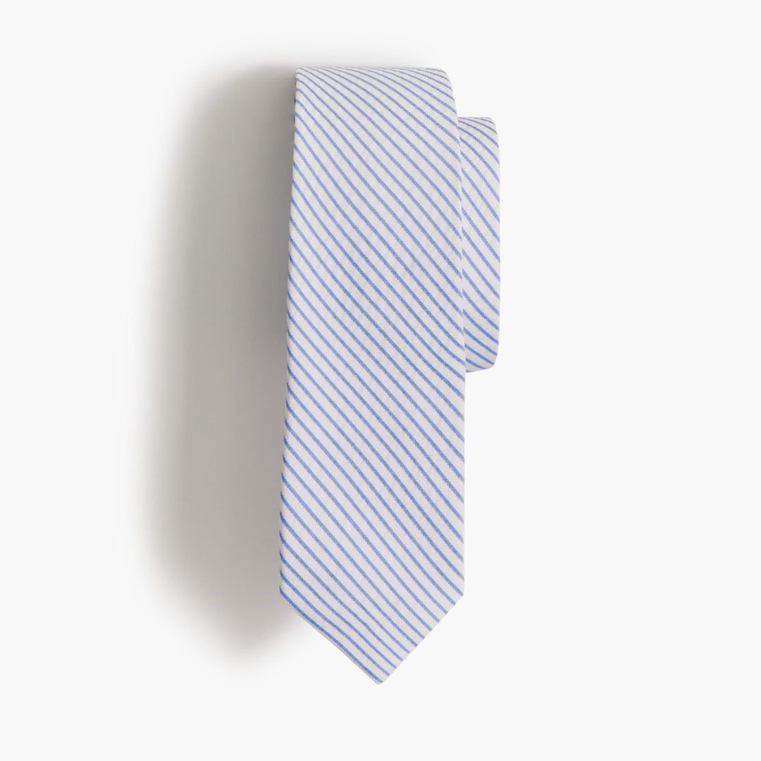 seersucker regular tie
