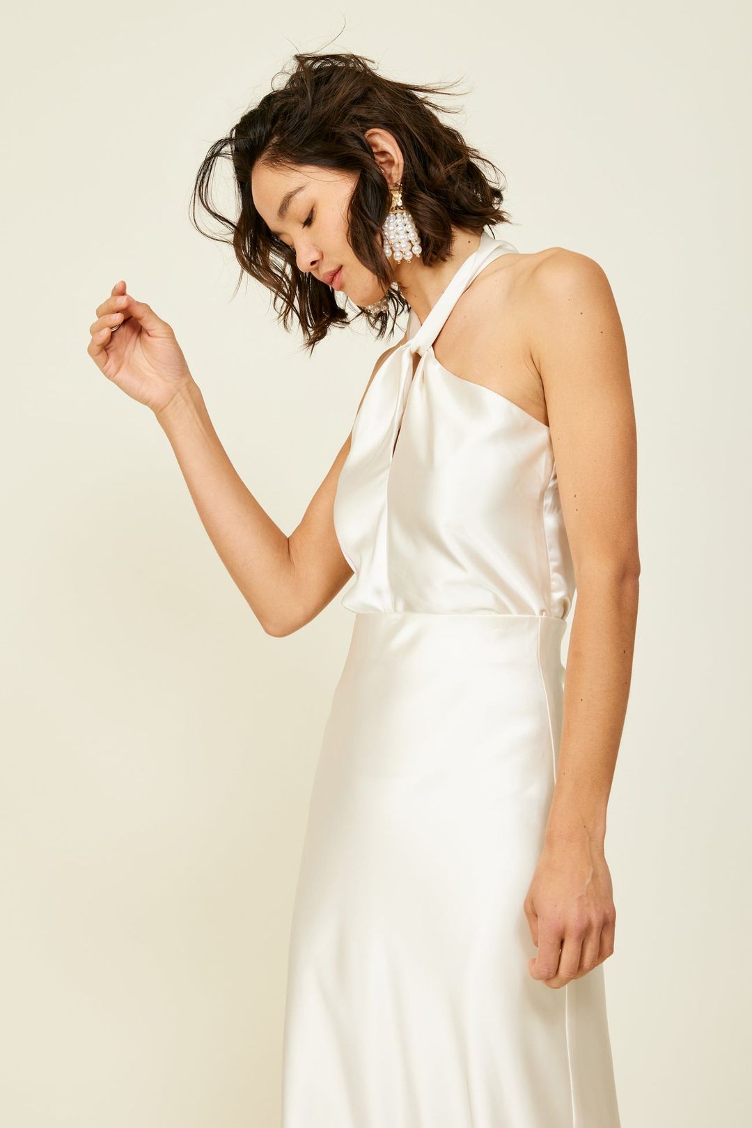 Dreamer Halter Top ( Ivory #4