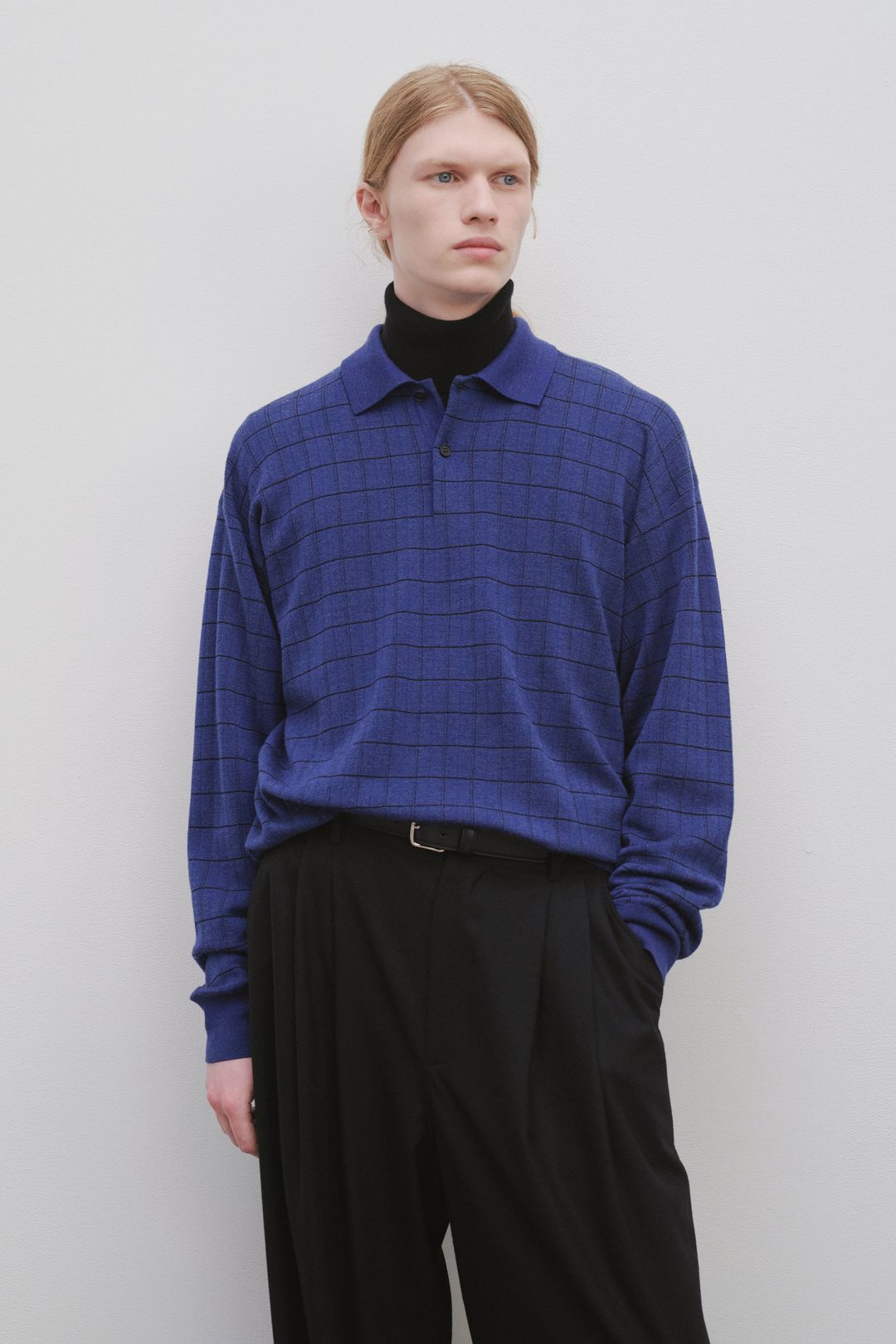 Eutimio Top in Virgin Wool and Silk #3
