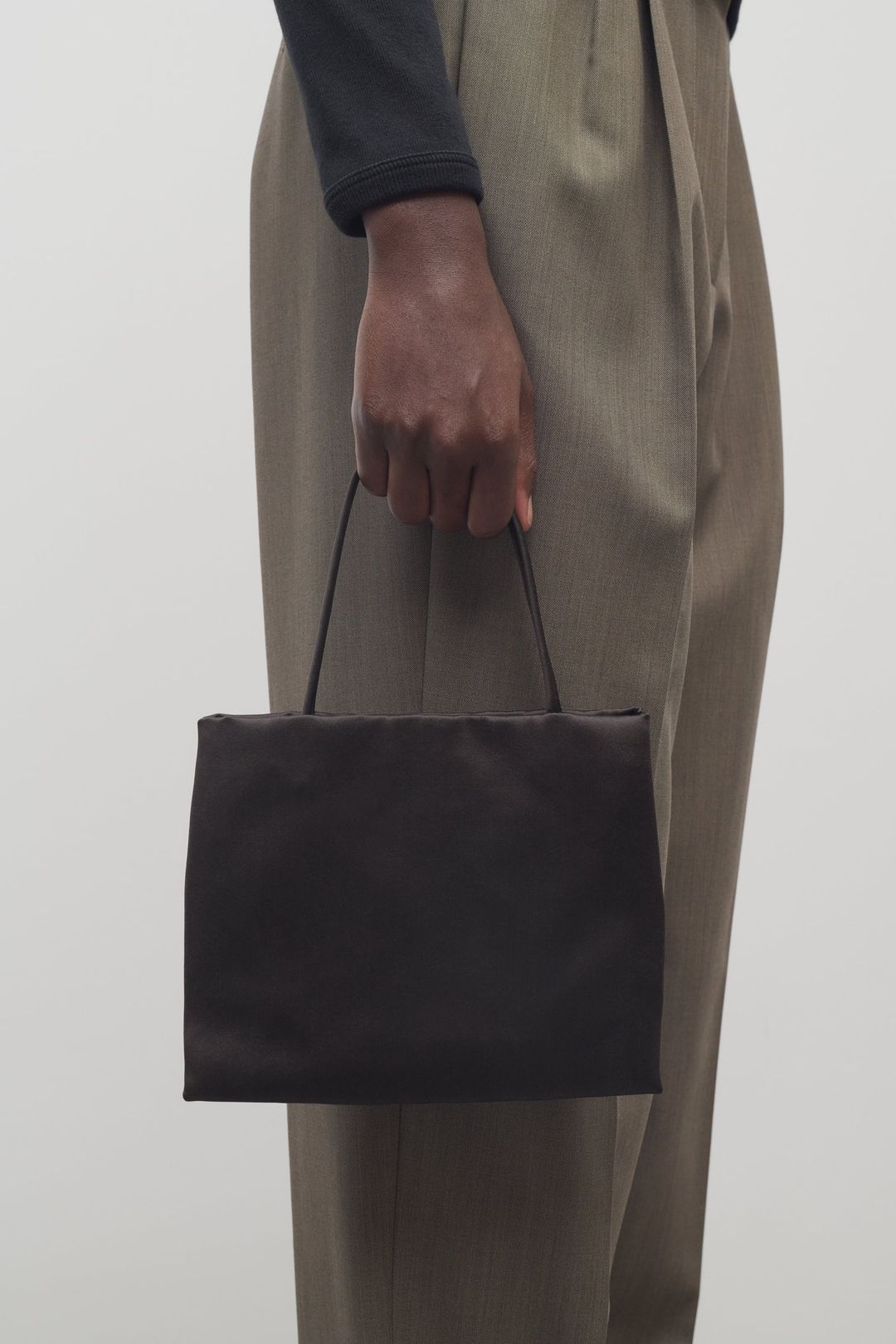 Cecily Top Handle Bag in Silk #4