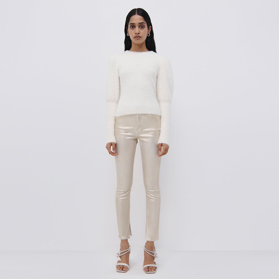 Levy Fuzzy Knit Pullover