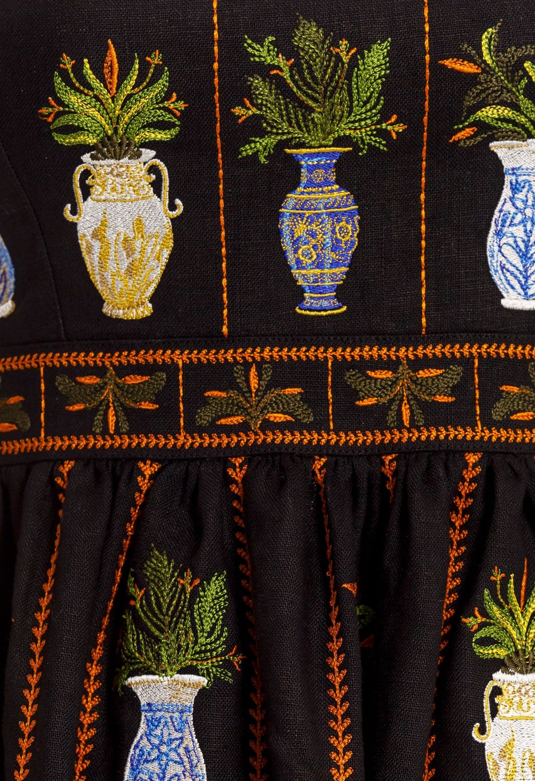 Sueno Anfora Linen Maxi Dress #5