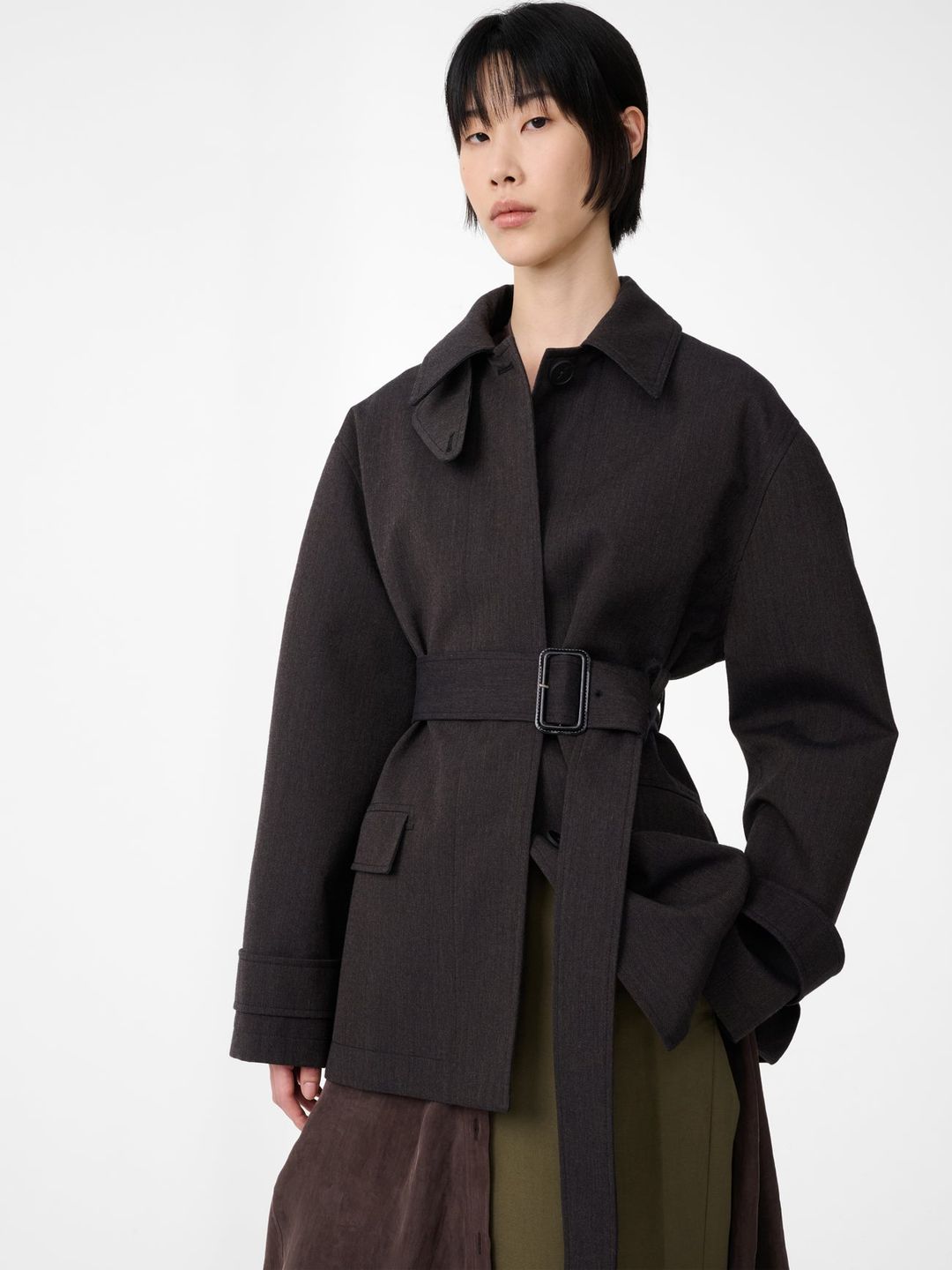 Lurie Jacket in Brown Marl #9