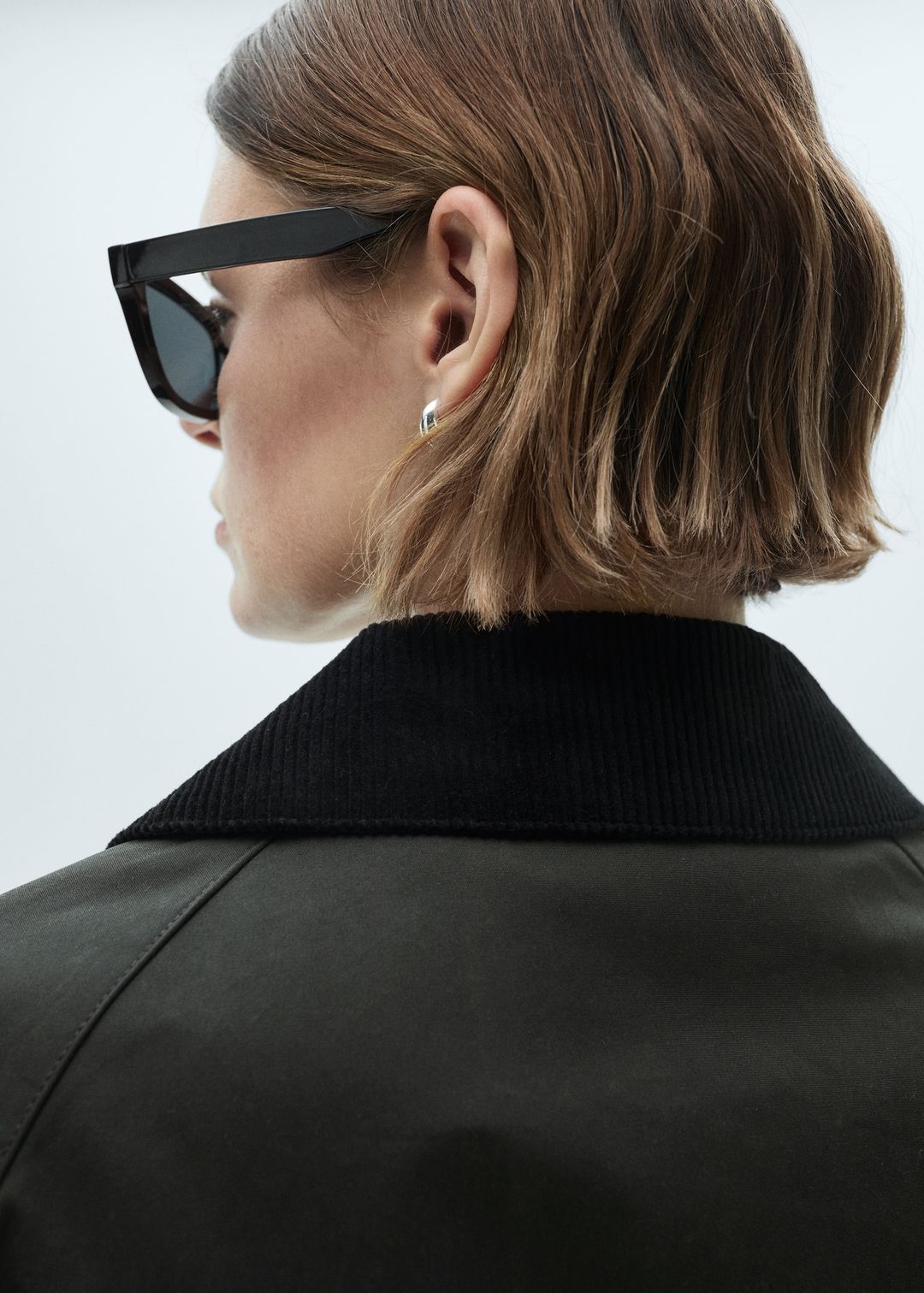 Waxed-effect parka #5