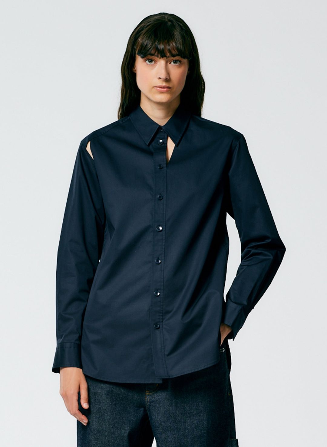 Eco Poplin Cut Out Charlie Shirt #5