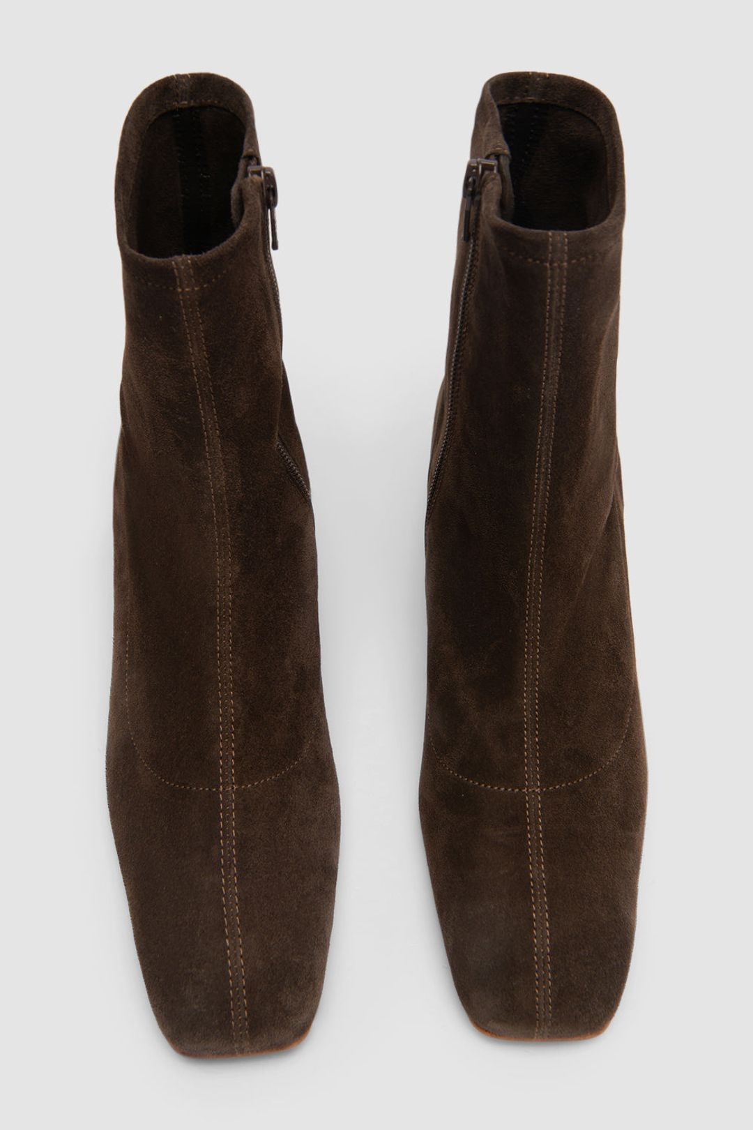 Este Ristretto Suede Leather Ankle Boot #4