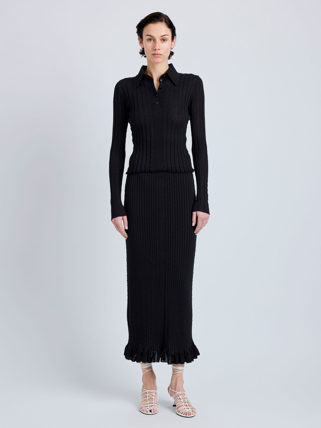 Monet Skirt in Fine Bobble Knit