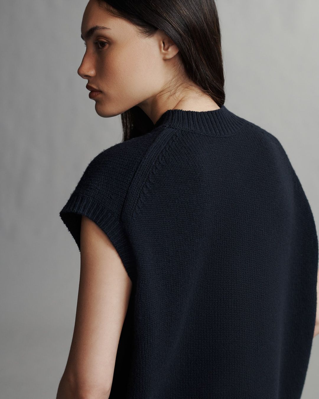 Merritt Vest in Cashmere #4