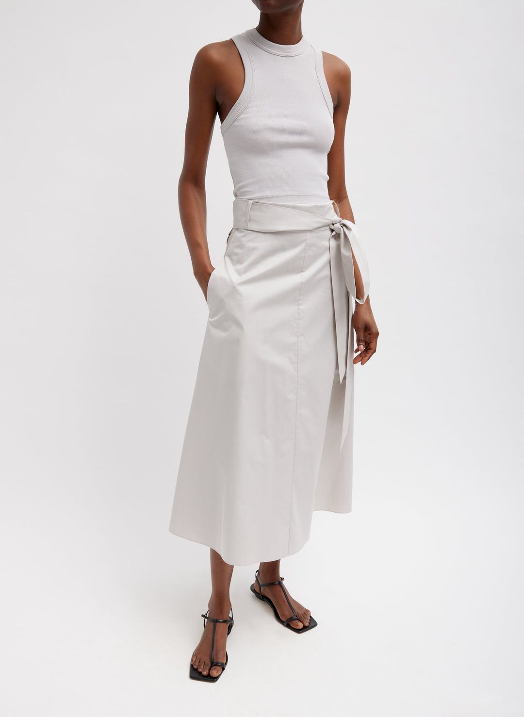 Ribbed T-Shirt Cropped Tank #5
