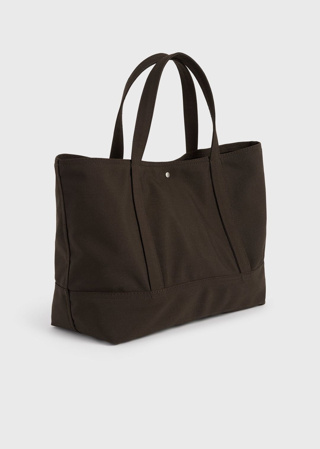 Beach tote dark brown #4