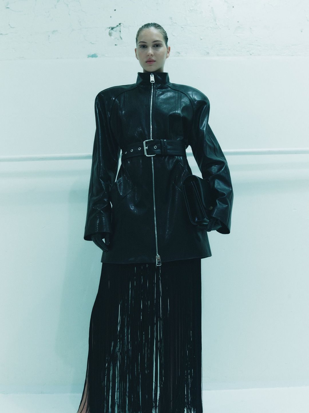 Bobb Jacket in Black Leather #13