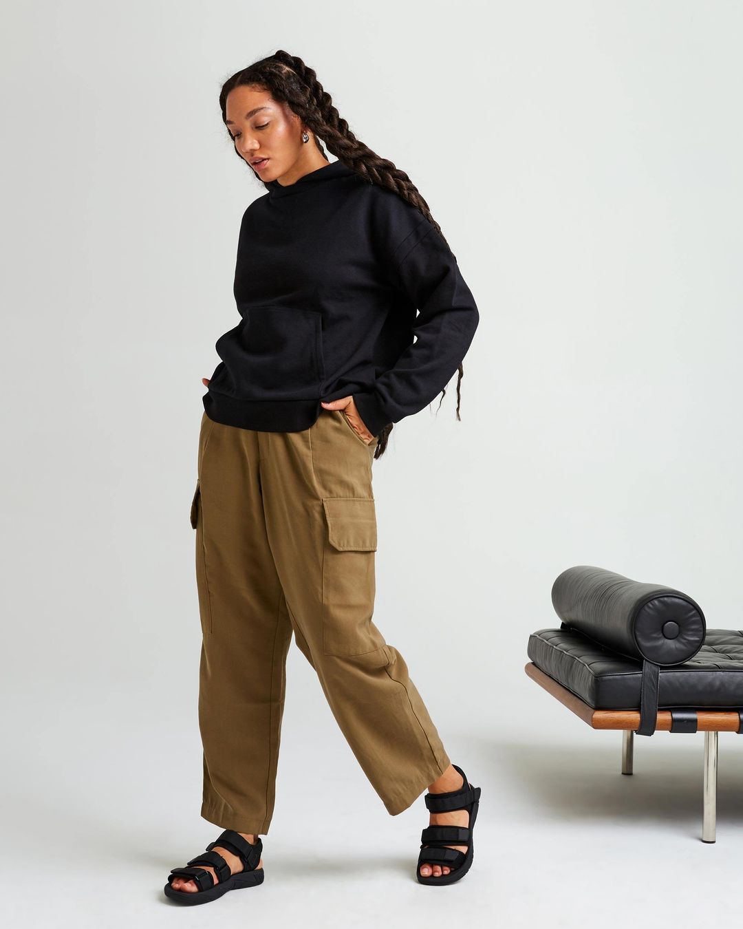Women's Recycled Fleece Hoodie #10