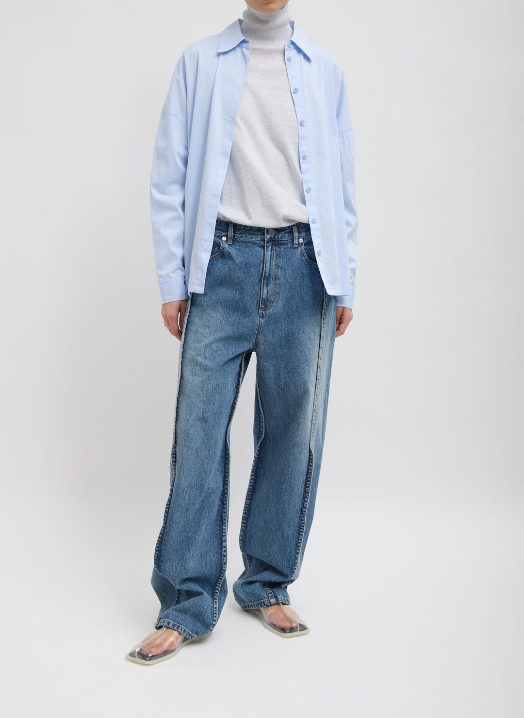 Spring Denim Tuck Jean #5